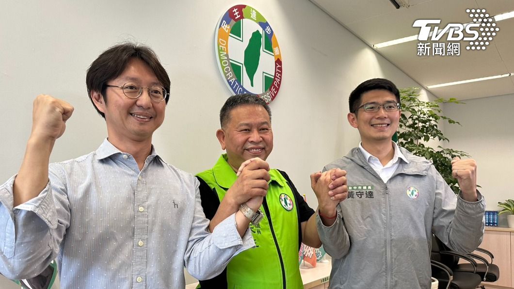 綠台中初選勝出 江肇國:組最佳團隊守住這一席