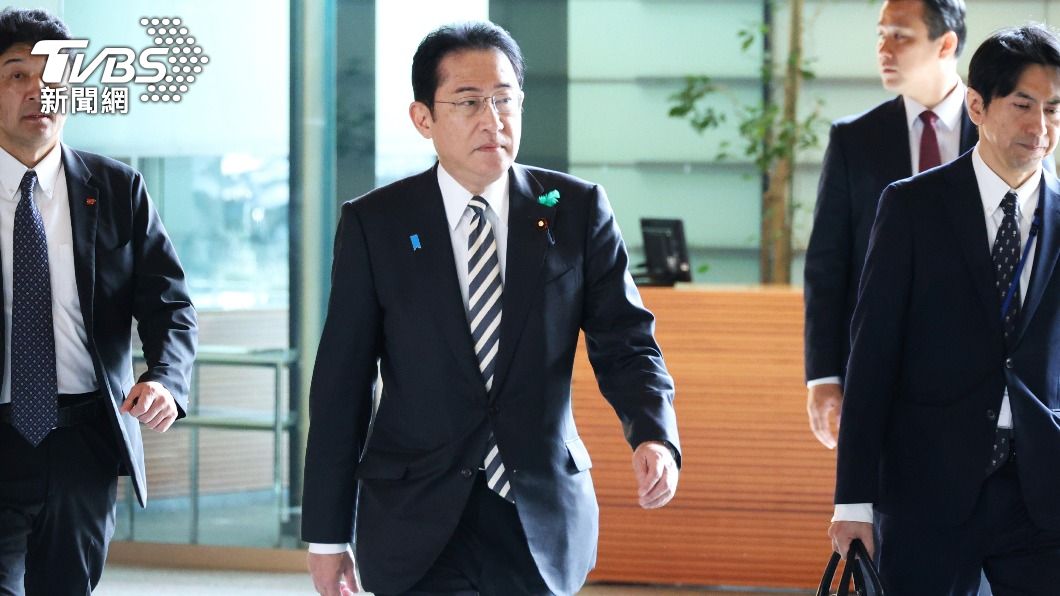 雖然連續2日收到恐嚇,岸田今日仍正常出席預定行程。(圖/達志影像美聯社)