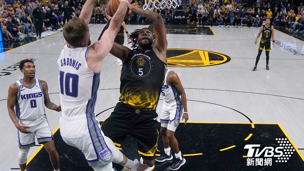 NBA季後賽,金州勇士以114:97擊敗沙加緬度國王。(圖/達志影像美聯社)