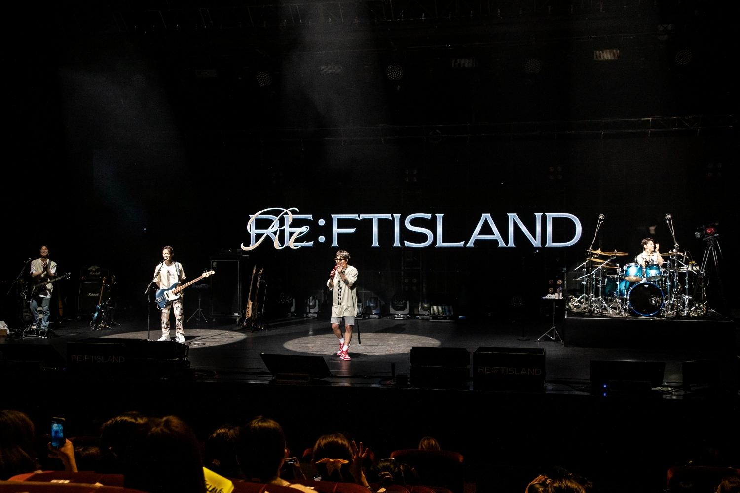 FTIsland承諾會盡快再來台灣開演唱會。(圖/林坤緯攝)