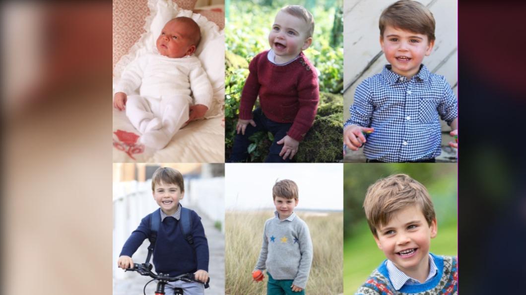 路易王子（Prince Louis）年滿5歲。（圖／翻攝自@ChristinsQueens Twitter）