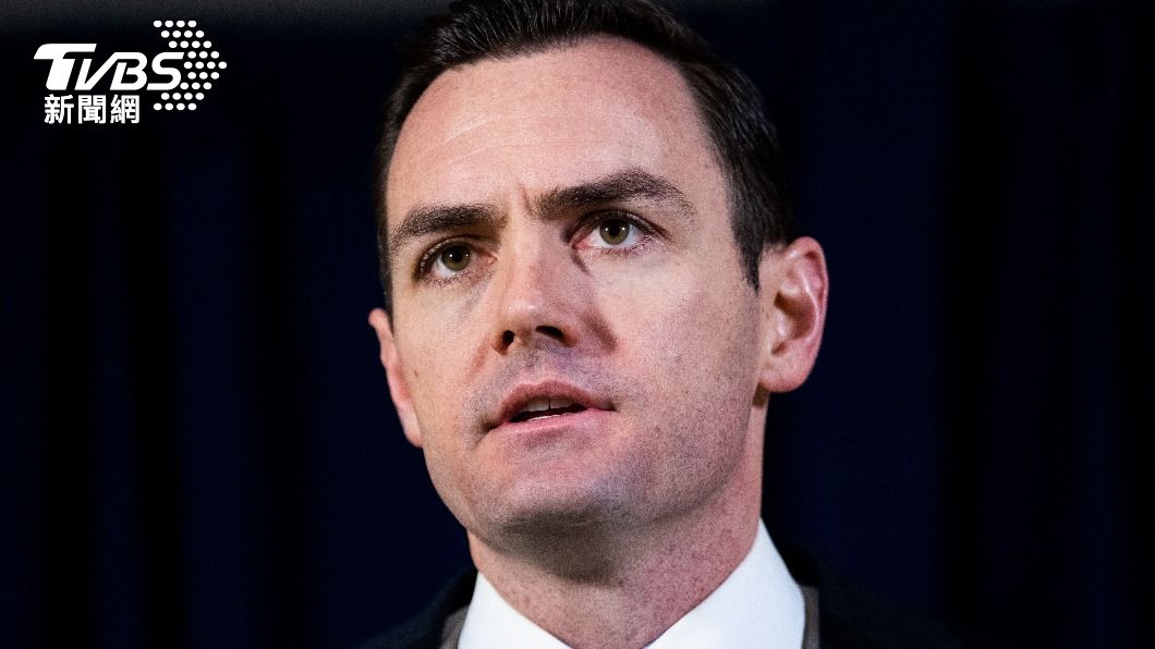 特別委員會主席蓋拉格(Mike Gallagher)呼籲美國「武裝台灣到牙齒」。(圖/達志影像美聯社)