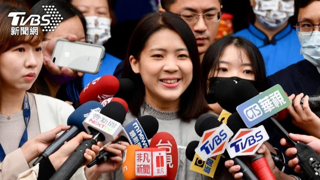 國民黨北市議員徐巧芯。(圖/胡瑞麒攝)