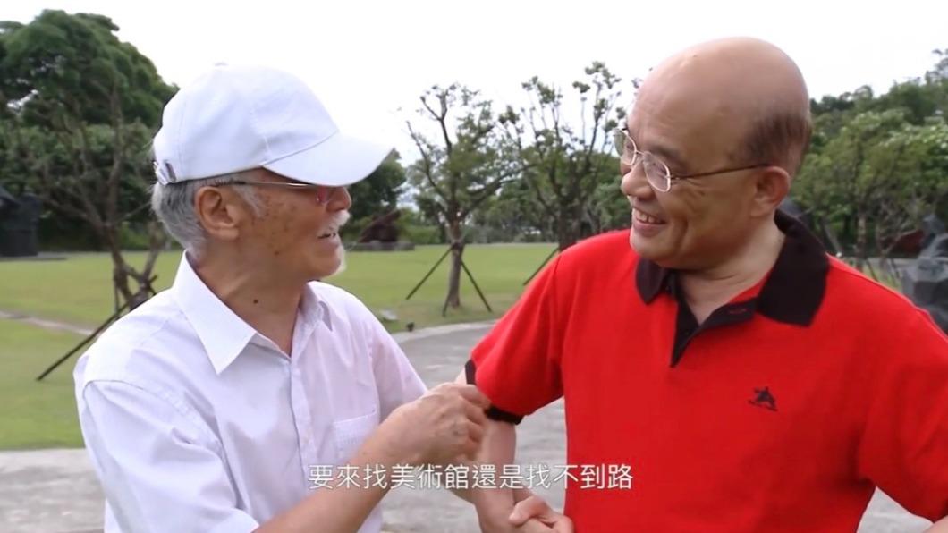 國寶級大師朱銘逝世 與蘇貞昌多年好友、曾手牽手逛美術館