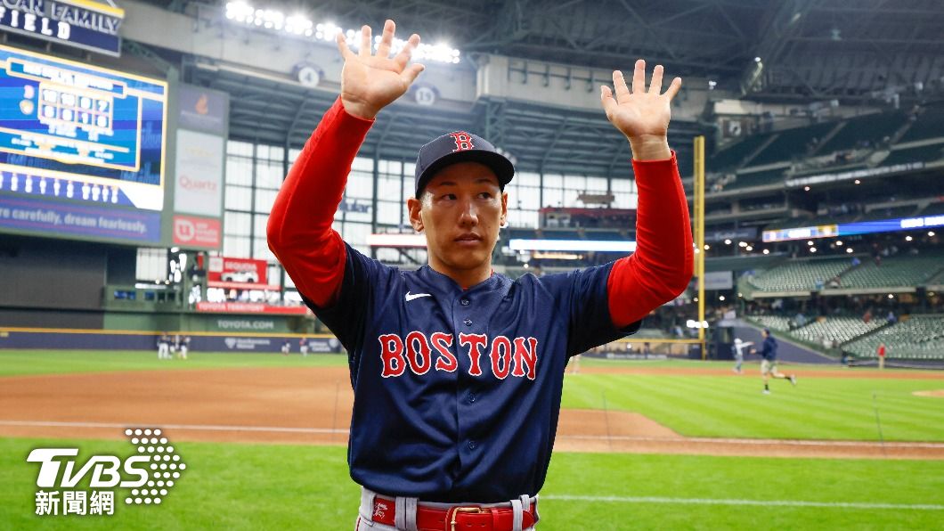 紅襪日籍外野手吉田正尚甦醒,24日比賽單局雙響砲。(圖/達志影像美聯社)