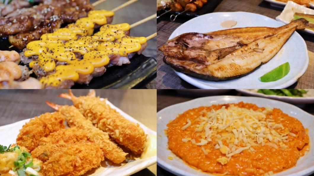 除了串燒之外,還有多樣熟食任你吃。(圖/麥的小窩提供)