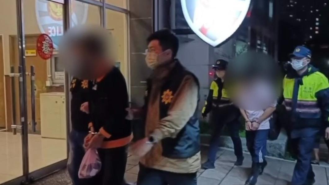 警方逮捕以趙姓男子，陳姓男子以及許姓男子所組成的竊盜集團。（圖／基隆市警局提供）