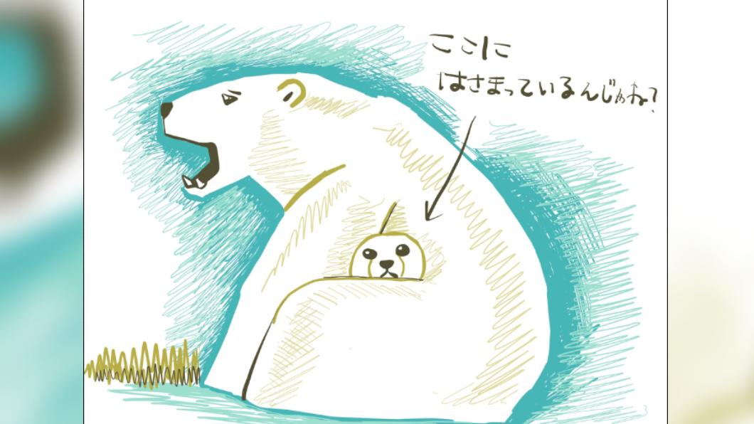 網友畫圖解析這張照片。(圖/翻攝自推特@petitlabo)