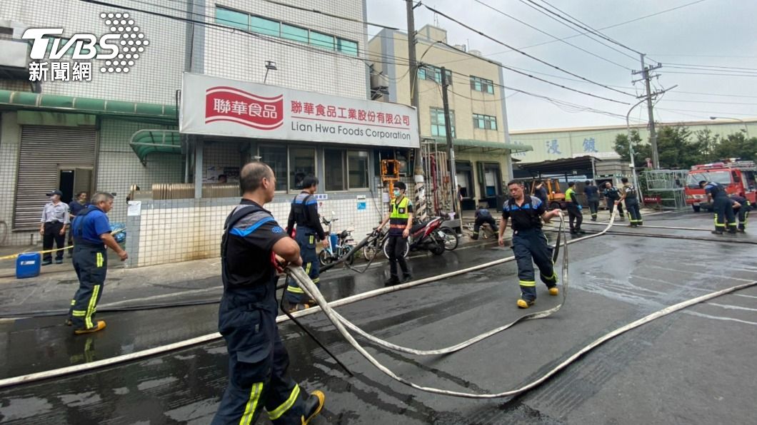 這場火警造成22人受傷。（圖／陳祁 攝）