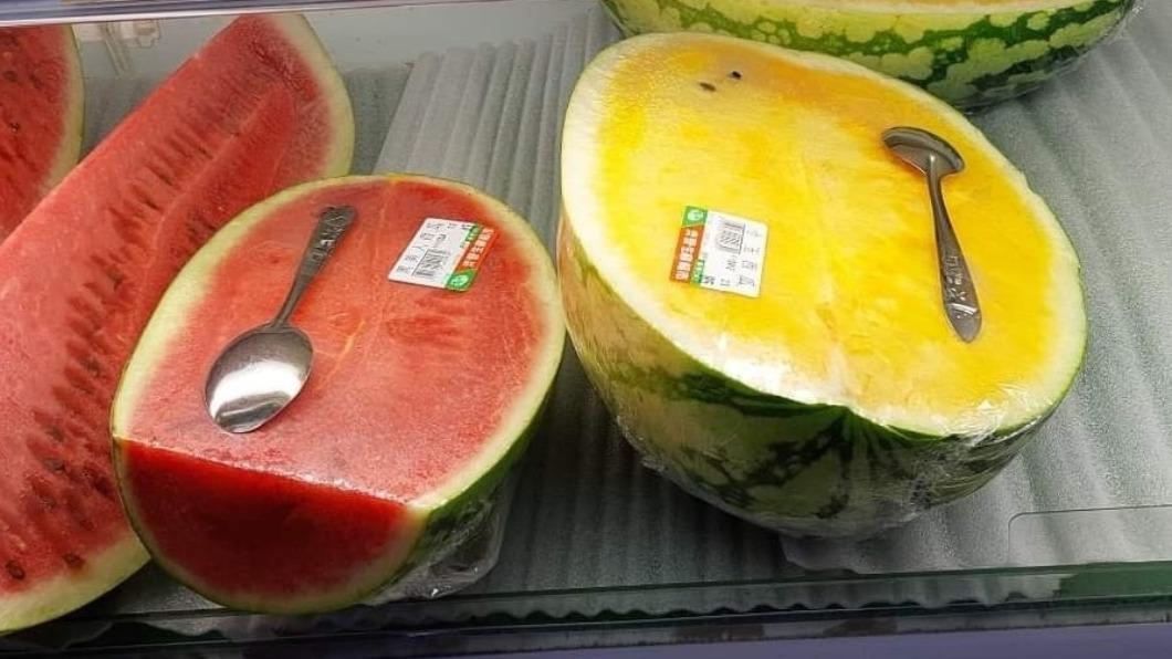網友分享家附近的超市，也有類似行銷手法，附的還是「金屬湯匙」比較好挖！（圖／Facebook路上觀察學院）