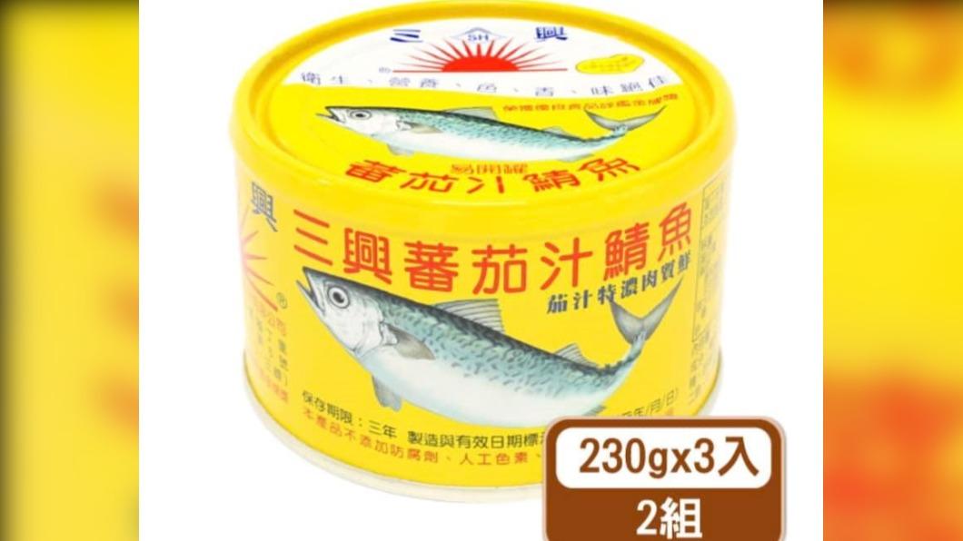 網友分享最適合煮「颱風麵」的鯖魚罐頭。