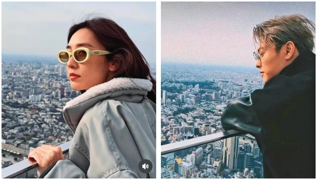 王子與席惟倫多次默契擺出同樣POSE。(圖/翻攝自王子、席惟倫IG)