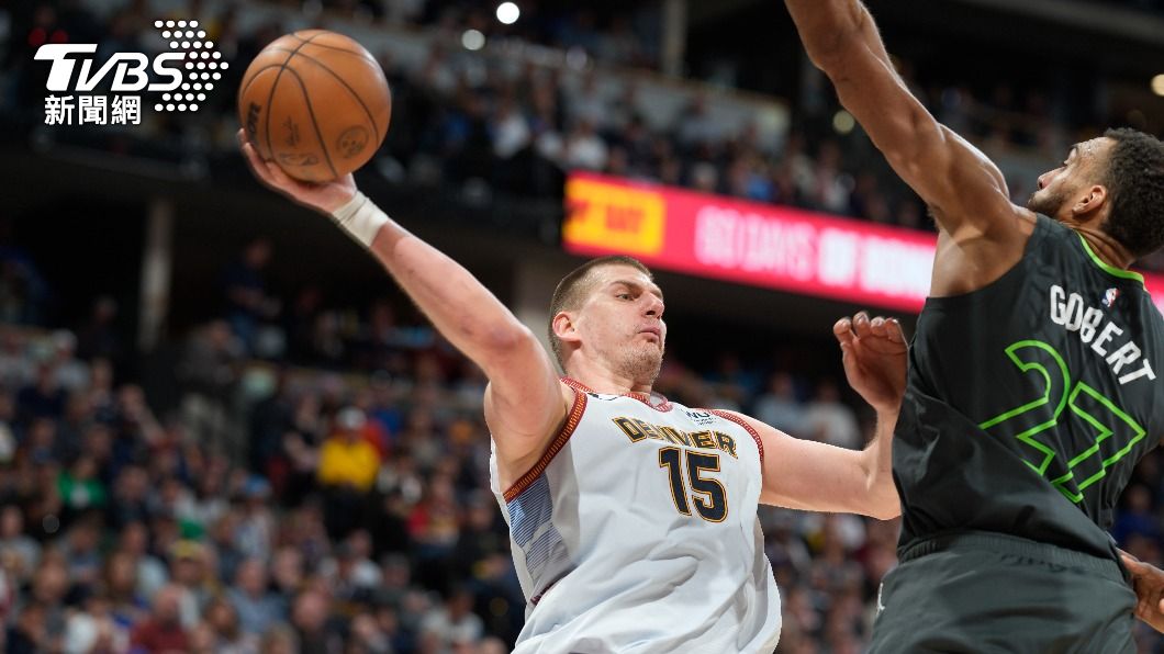 NBA約基奇大三元 金塊險勝灰狼晉級季後賽次輪