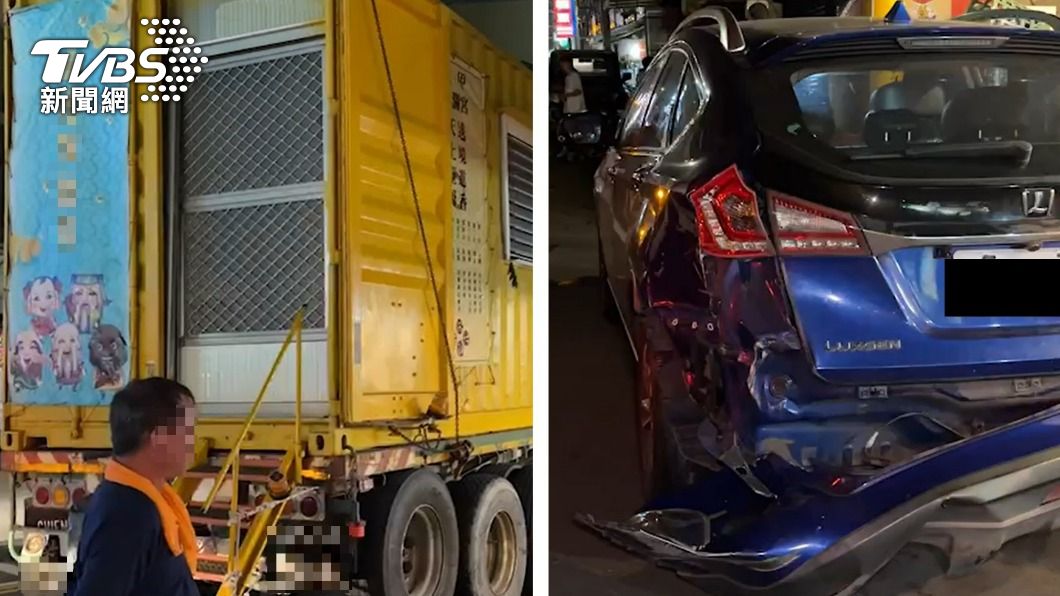 大甲媽香客休息車遇碰撞 駕駛一吹酒測值竟達0.91毫克