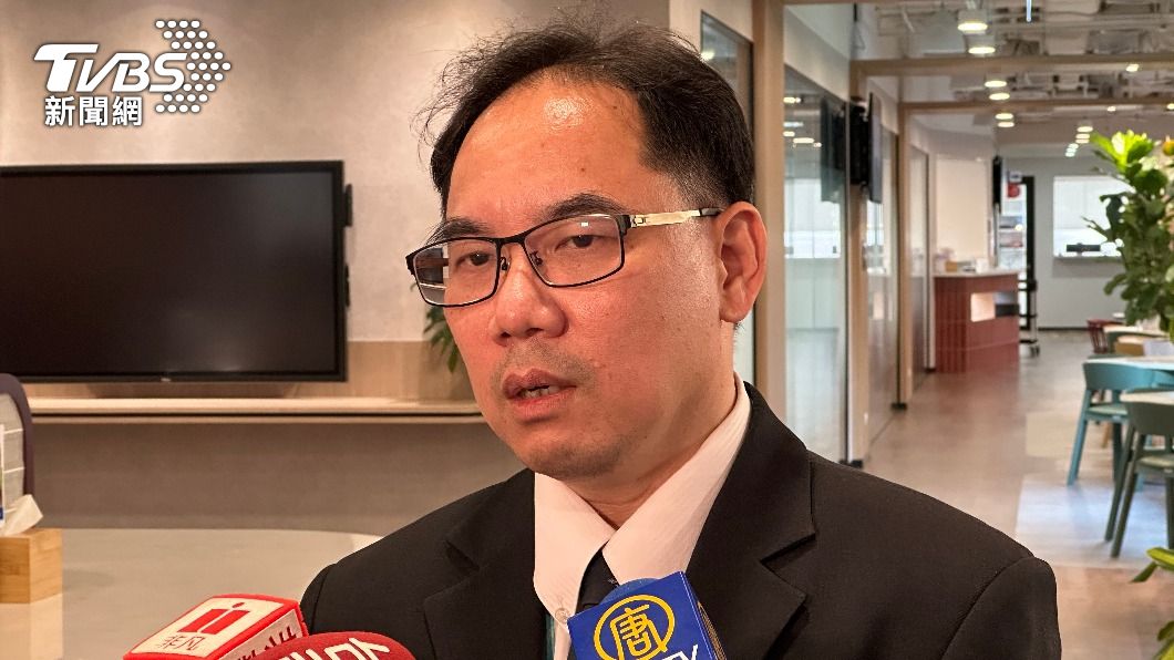 渣打銀行東北亞區高級經濟師符銘財。（圖／呂欣芷攝）
