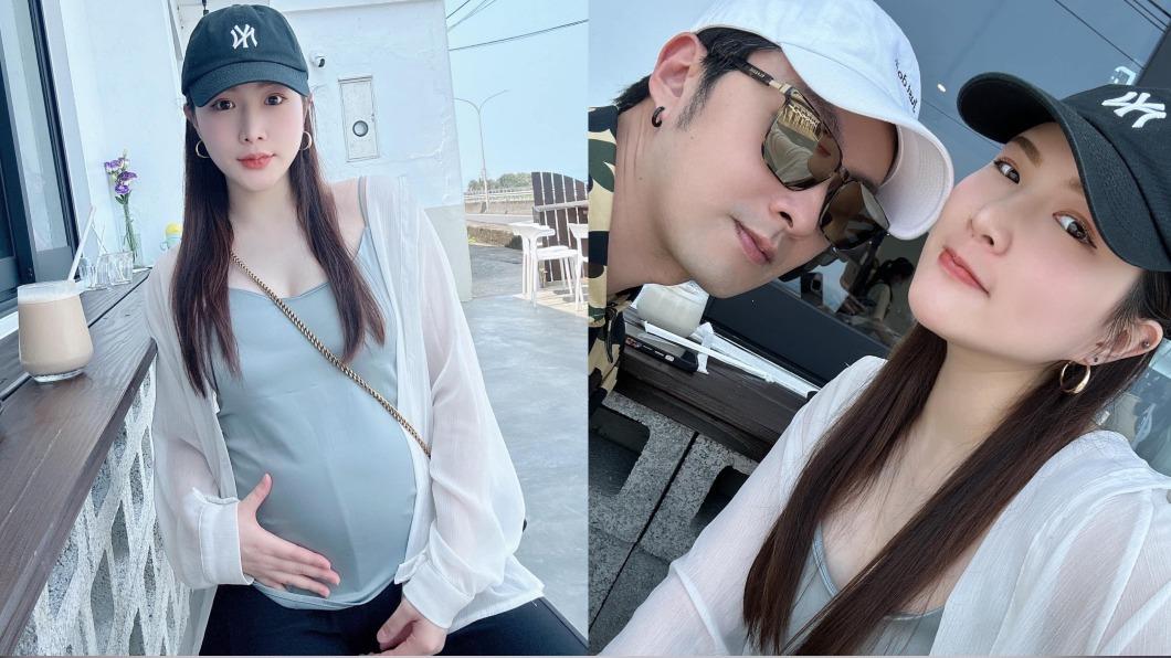 張雁名去年和差12歲的圈外女友葳葳結婚。(圖/翻攝自張雁名臉書)