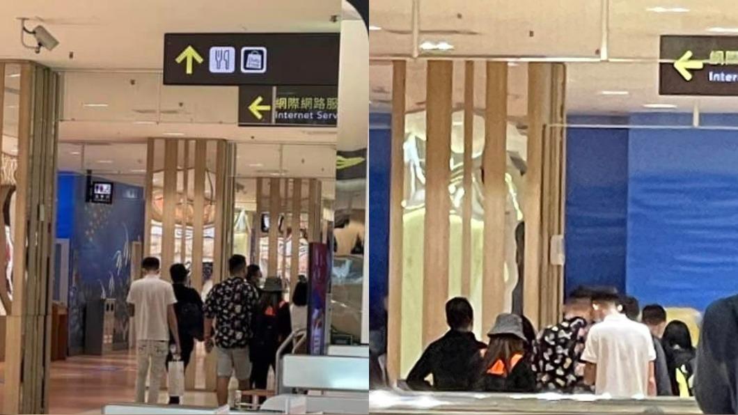 澎湖人氣瘋!警察護送到機場、爽逛免稅店 6惡煞返台身影曝