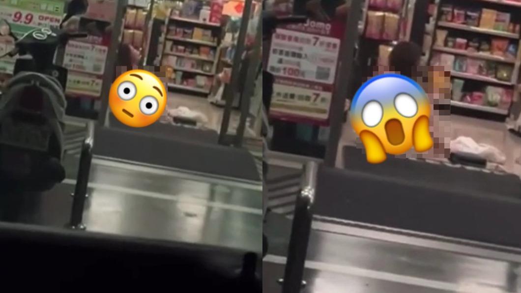 長髮女全身光鬧超商!喝醉大哭「男警幫撿衣」 網看傻:好扯