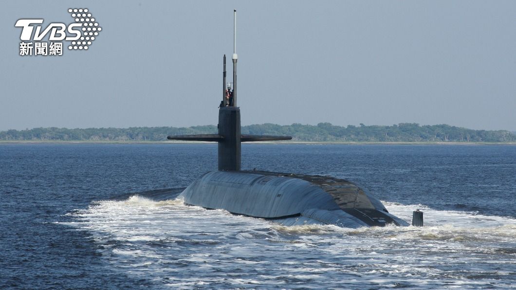美軍將派遣核動力彈道飛彈潛艦(SSBN)前往南韓,(圖/達志影像路透社)