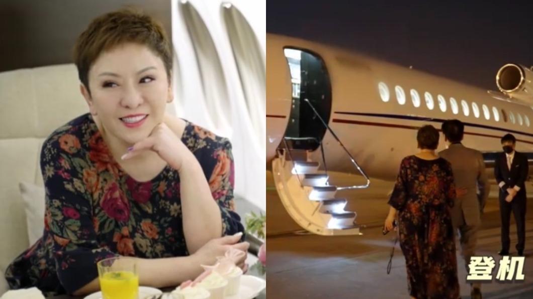向太奢華私人飛機首曝光 2超辣空姐「蹲跪姿」服務