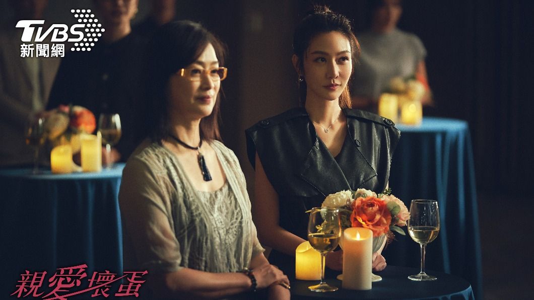 劉瑞琪、曾莞婷演出心機母女。(圖/TVBS)