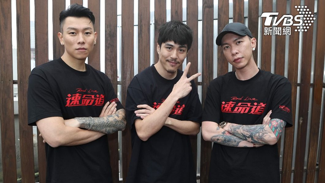 左起瘦子、導演柯有謙、小春。(圖/張哲鳴攝)