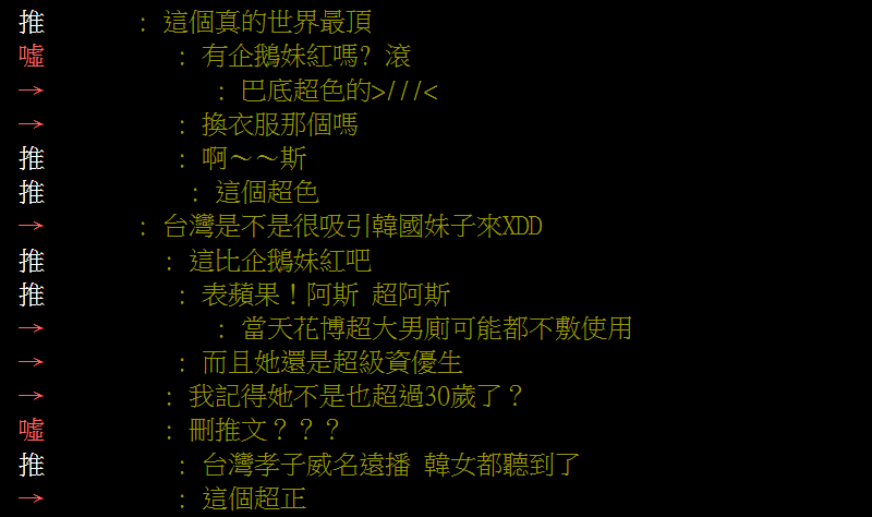 鄉民討論。(圖/翻攝自PTT)