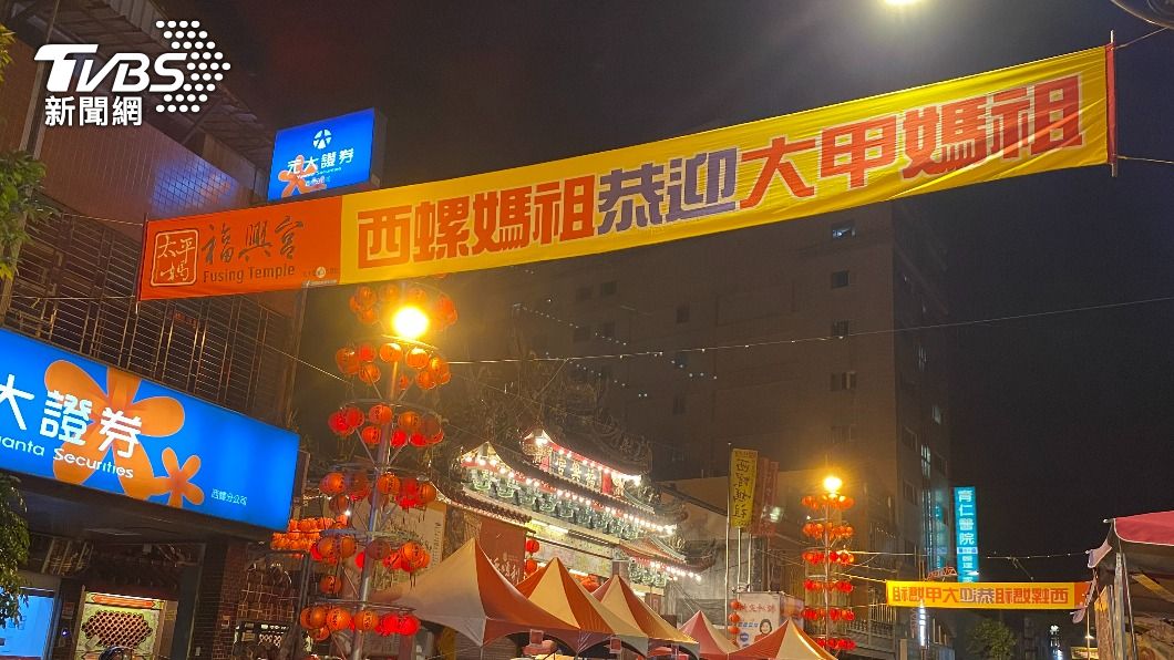 西螺鎮恭迎大甲媽的到來。（示意圖／陳祁　攝）
