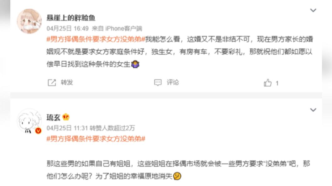 這起事件在大陸社群媒體也引發廣泛討論。(圖/翻攝自微博)