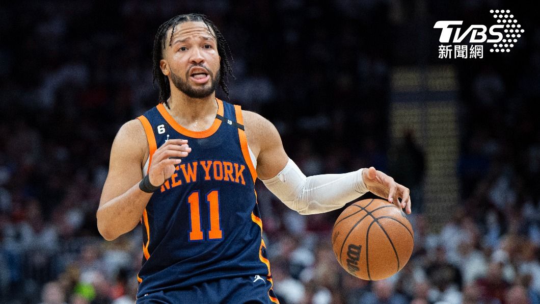紐約尼克隊Jalen Brunson。(圖/達志影像美聯社)
