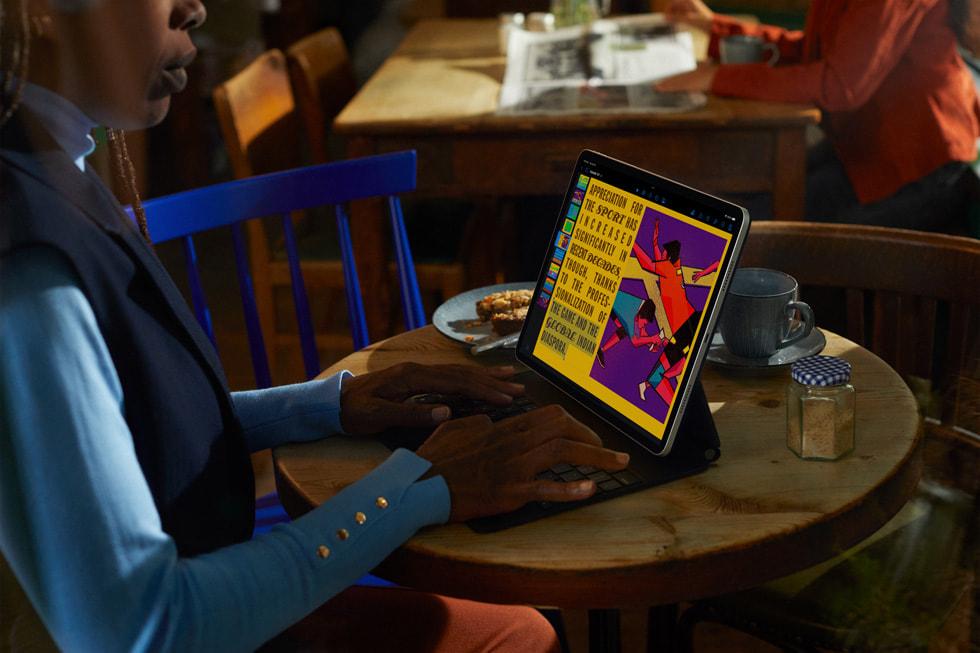 目前尺寸最大的是iPad Pro，其螢幕為12.9吋。（圖／翻攝自蘋果官網）