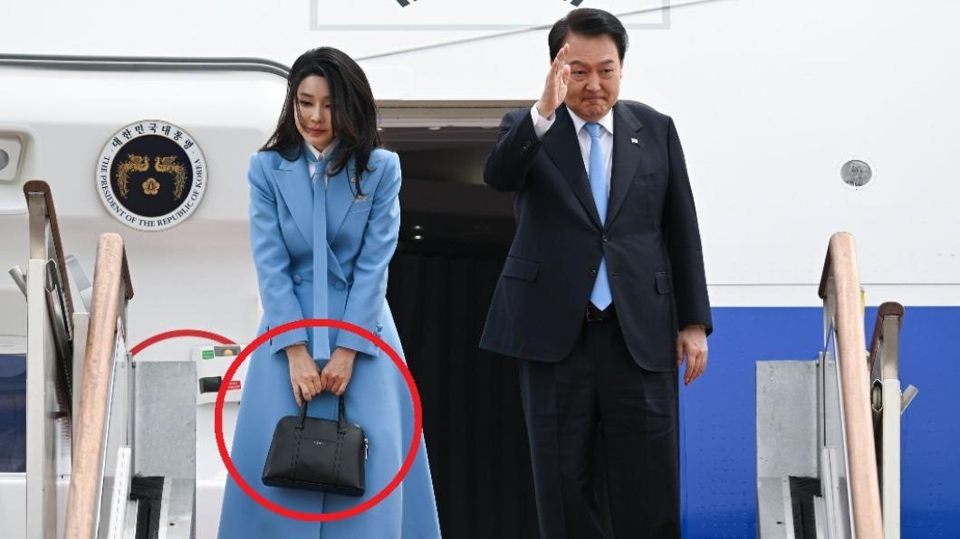 南韓最美第一夫人帶「蘋果皮環保包」訪美 同款賣到斷貨