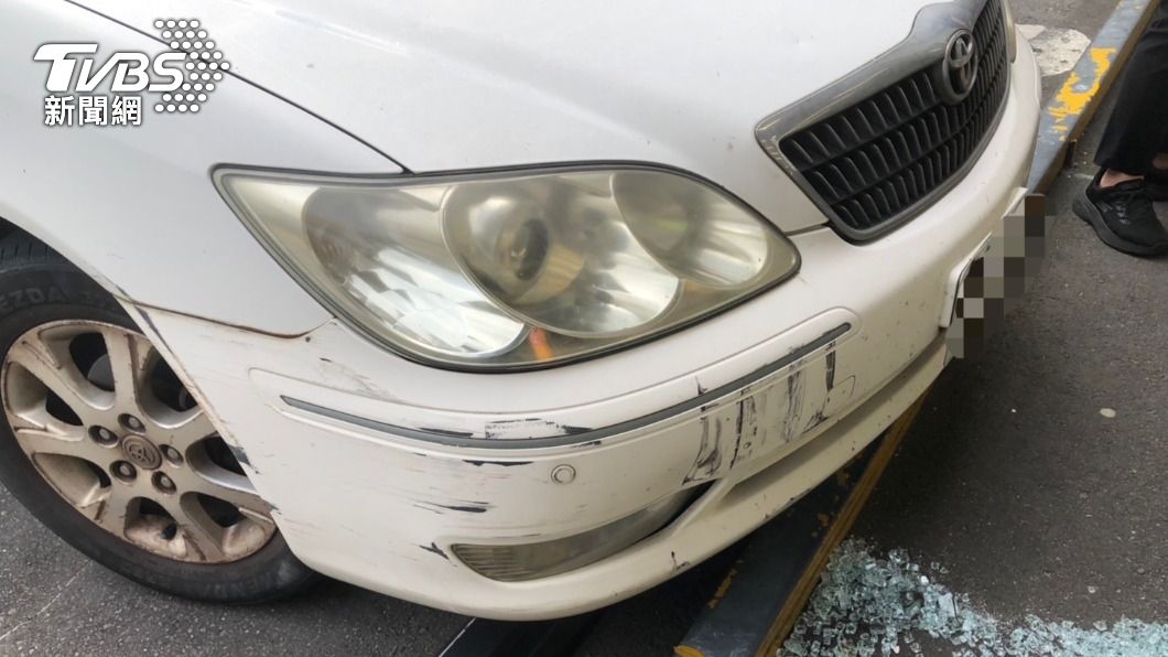 整起事故所幸無人受傷。(圖/警方提供)