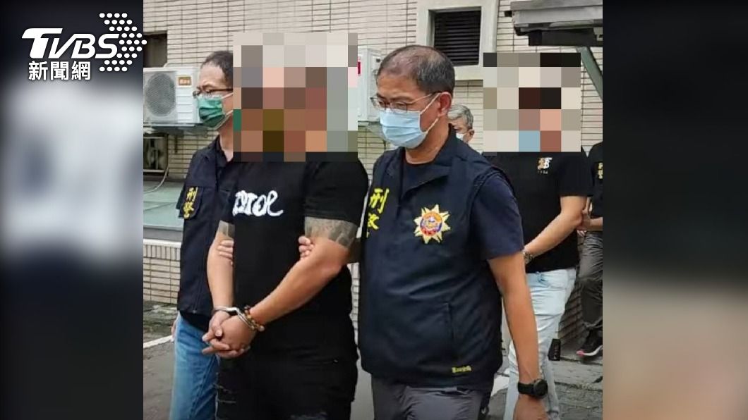 林男等人遭逮。（圖／TVBS）