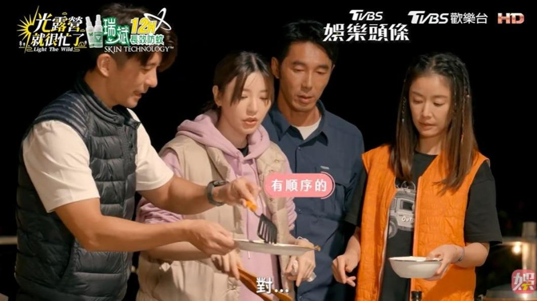 修杰楷即使出手幫忙。（圖／翻攝自《光露營就很忙了》）