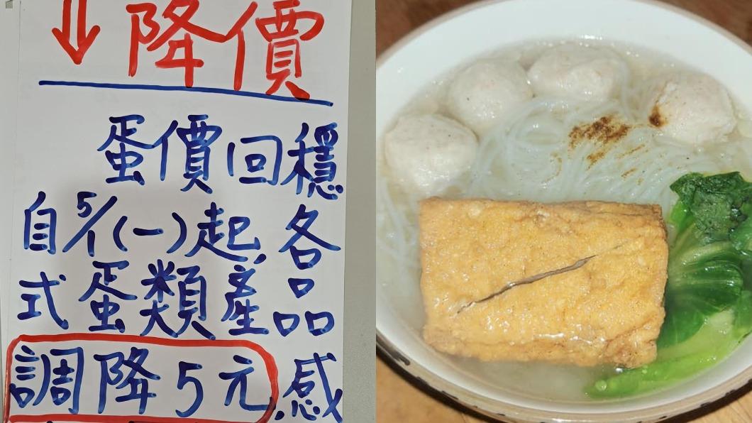 宜蘭午禾魚丸米粉宣布降價。（圖／翻攝自午禾臉書）
