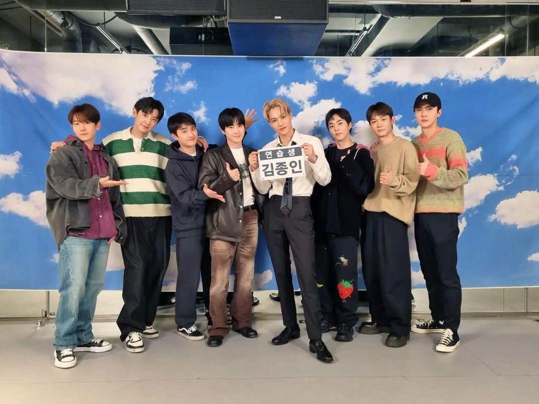 粉絲想看到EXO完整合體活動，恐怕要等到2026年。（圖／翻攝自EXO IG）