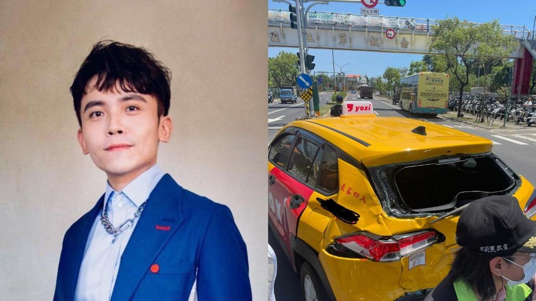 男主持人演講遇劫!遭砂石車高速追撞「噴飛半圈」 車尾全毀傷勢曝