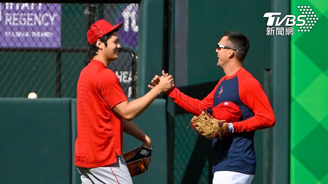 大谷翔平拒絕努特巴爾吃飯邀約,理由是「要睡覺」。(圖/達志影像路透社)