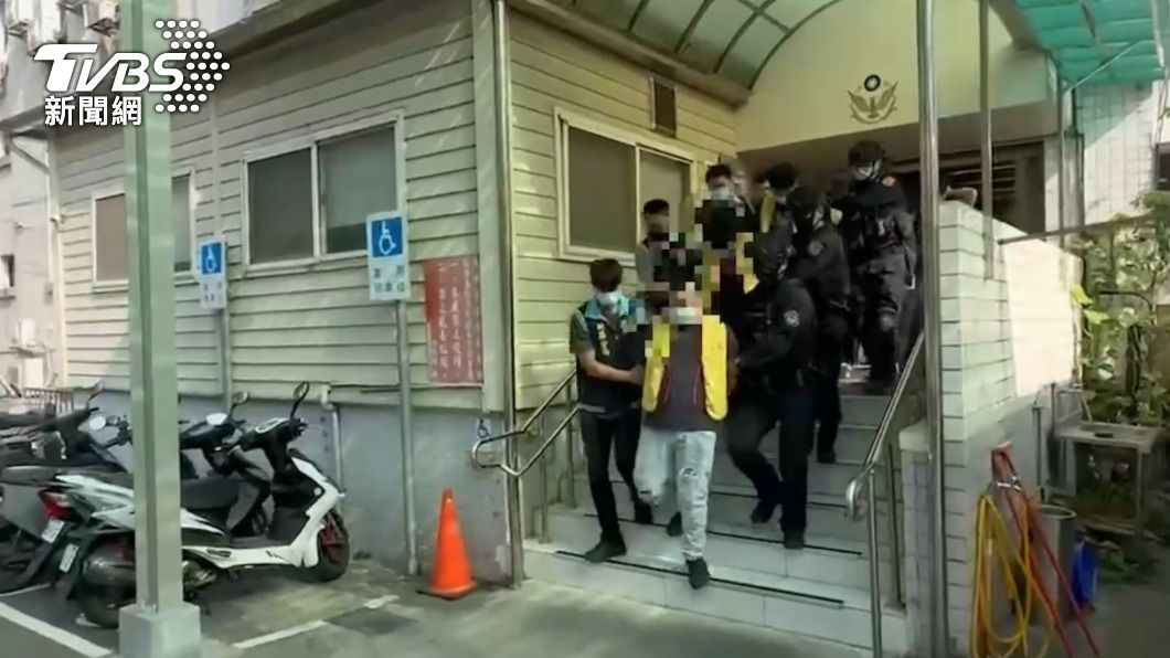 廖姓主嫌等6人被警方移送法辦。(圖/TVBS)