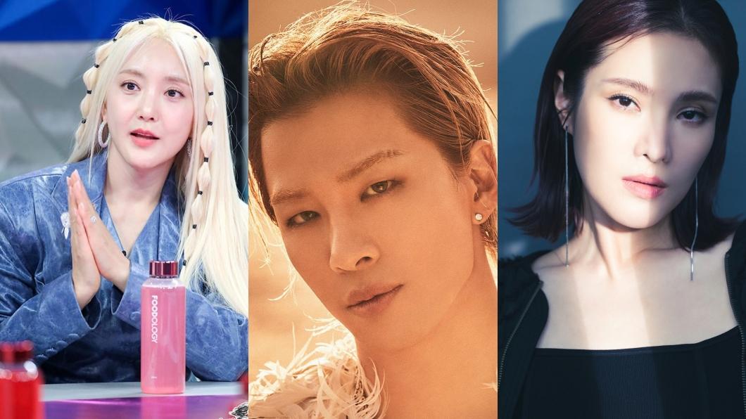 李多海、SE7EN的婚禮請來不少大咖,Bada、太陽跟Gummy(左起)都將獻唱。(圖/翻攝自Bada、太陽IG、Gummy官網)