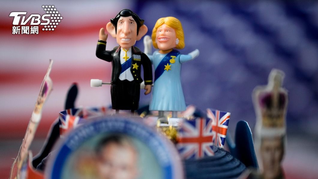 英國國王查爾斯三世加冕大典即將登場。(圖/達志影像美聯社)