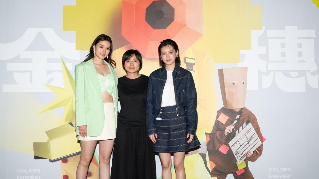 左起王真琳、《春水奇譚》導演、宸頤。（圖／金馬提供）