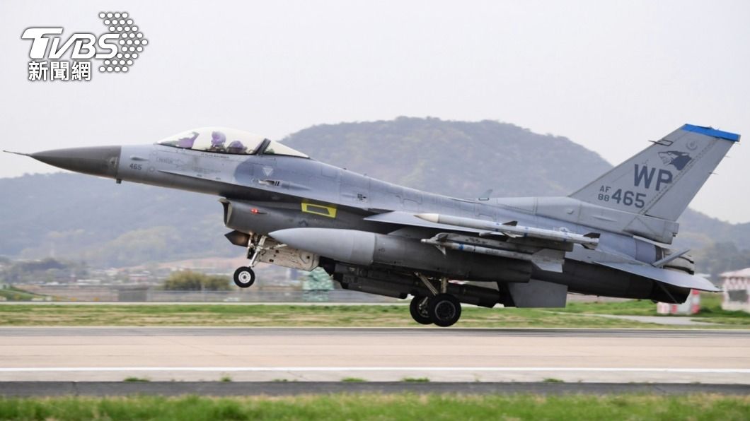 F-16戰機。（資料照／達志影像美聯社）