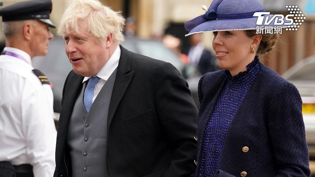 英國前首相強森(Boris Johnson)。(圖/達志影像路透社)