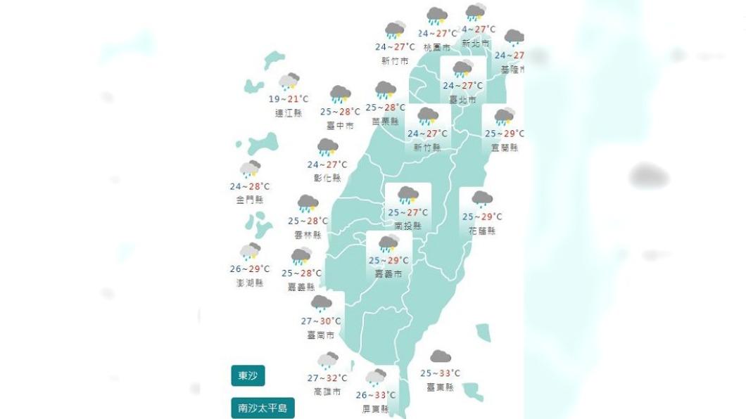圖／中央氣象局