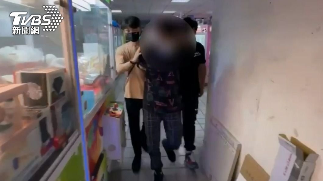 黃嫌再度被逮捕。(圖/TVBS)