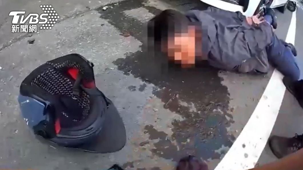 警方事後查出,男子還曾在汽車旅館退房時亂丟菸蒂釀成火警。(圖/TVBS)