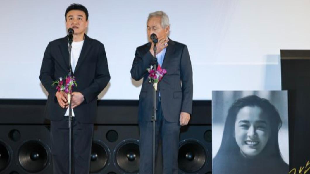 安聖基、朴重勳都出席致詞，表達對她的追念。（圖／翻攝自韓網joongang.）