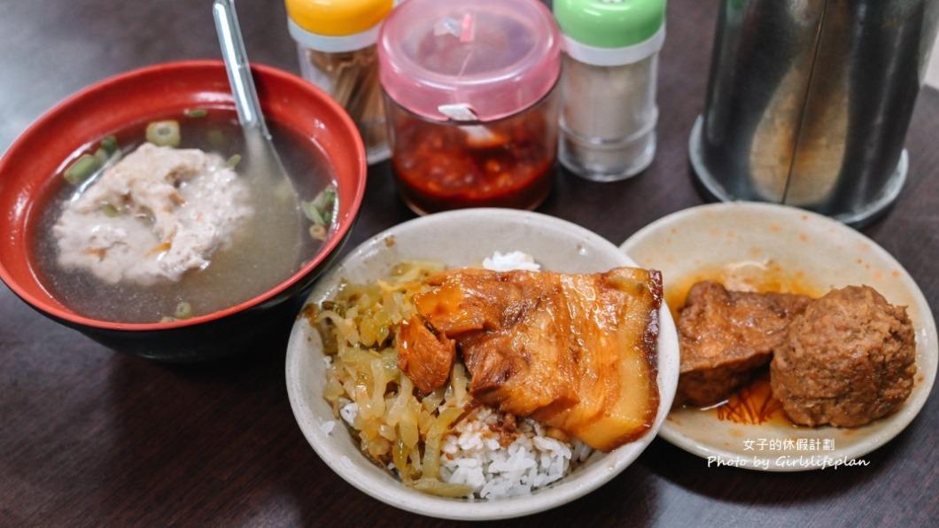 銷魂古早味滷肉飯不輸彰化名店。(圖/女子的休假計畫提供)